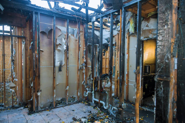 Professional Emergency Fire Cleanup technician working in Rose Hills, CA